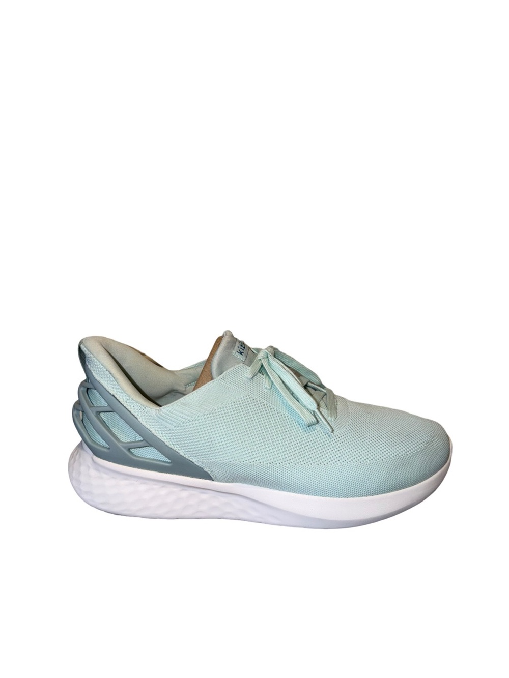 Men’s size 12 Lightweight Lace-Up Sneaker in Mint kizik